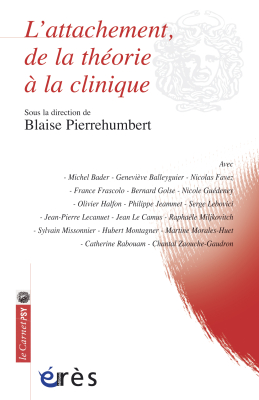 Couverture de l'ouvrage : L'attachement, de la théorie à la clinique