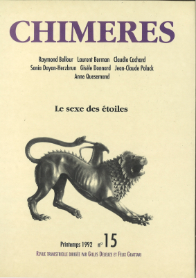 Couverture de l'ouvrage : Le sexe des étoiles