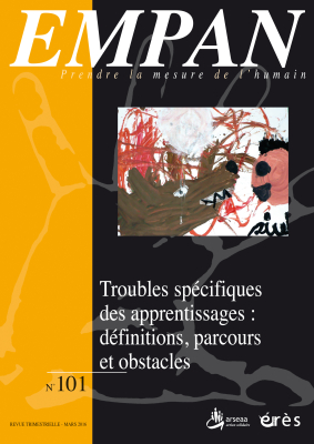 Couverture de l'ouvrage : Troubles spécifiques des apprentissages : définitions, parcours et obstacles