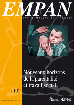 Couverture de l'ouvrage : Nouveaux horizons de la parentalité et travail social