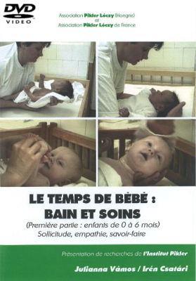 Couverture de l'ouvrage : DVD n°24 - Le temps de bébé : bain et soins (Première partie : enfants de 0 à 6 mois)