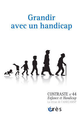 Couverture de l'ouvrage : Grandir avec un handicap