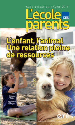 Couverture de l'ouvrage : L'enfant, l'animal, une relation pleine de ressources