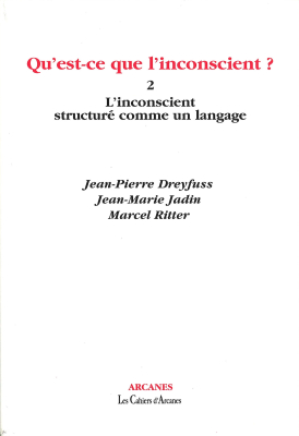 Couverture de l'ouvrage : Qu'est-ce que l'inconscient ?