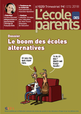 Couverture de l'ouvrage : Le boom des écoles alternatives