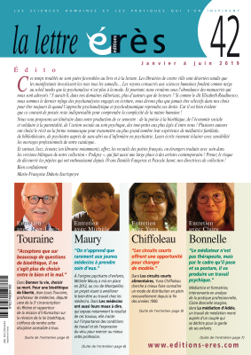 Couverture de l'ouvrage : Lettre érès 42