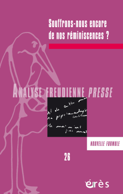 Couverture de l'ouvrage : Souffrons-nous encore de nos réminiscences...?