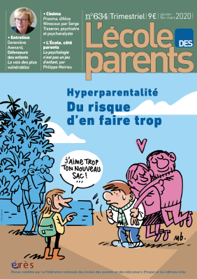 Couverture de l'ouvrage : Hyperparentalité : du risque d'en faire trop