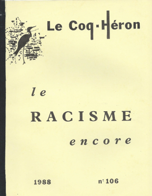Couverture de l'ouvrage : Le racisme encore