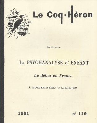 Couverture de l'ouvrage : La psychanalyse d'enfant