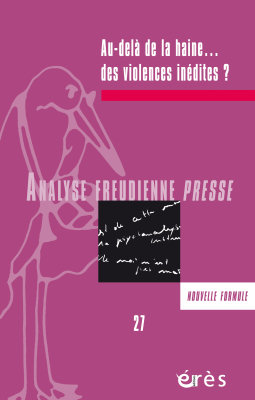 Couverture de l'ouvrage : Au-delà de la haine... Des violences inédites