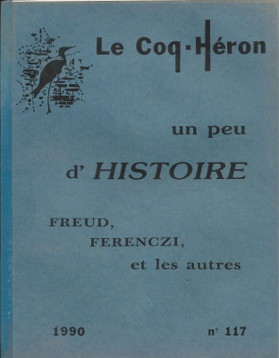 Couverture de l'ouvrage : Un peu d'histoire : Freud, Ferenczi, et les autres
