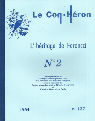Couverture de l'ouvrage : Héritage de Ferenczi n° 2