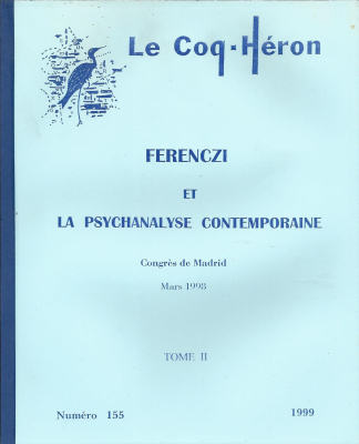 Couverture de l'ouvrage : Ferenczi et la psychanalyse contemporaine