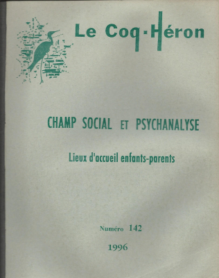 Couverture de l'ouvrage : Champ social et psychanalyse
