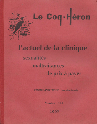 Couverture de l'ouvrage : L'actuel de la clinique