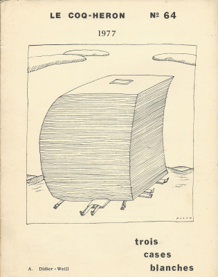 Couverture de l'ouvrage : Trois cases blanches