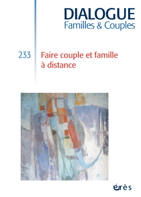 Couverture de l'ouvrage : Faire couple et famille à distance