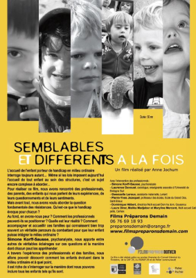 Couverture de l'ouvrage : Semblables et différents à la fois