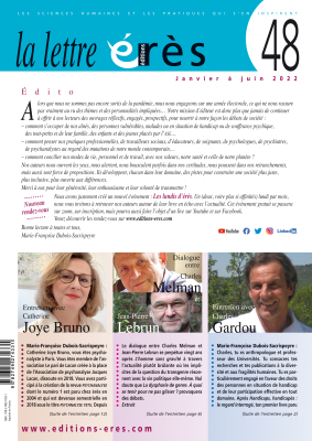 Couverture de l'ouvrage : Lettre érès 48