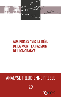 Couverture de l'ouvrage : Aux prises avec le réel de la mort : la passion de l'ignorance