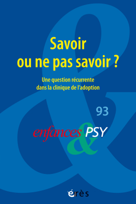 Couverture de l'ouvrage : Savoir ou ne pas savoir ?