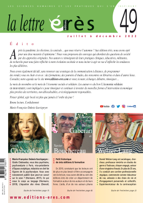 Couverture de l'ouvrage : Lettre érès 49