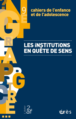 Couverture de l'ouvrage : Les institutions en quête de sens