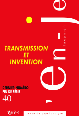 Couverture de l'ouvrage : Transmission et invention