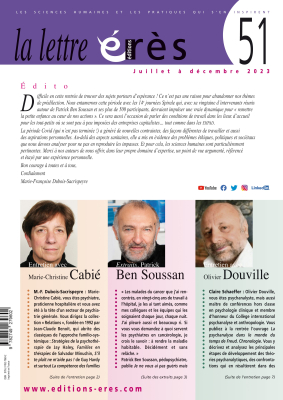 Couverture de l'ouvrage : Lettre érès 51