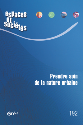 Couverture de l'ouvrage : Prendre soin de la nature urbaine