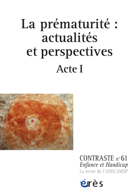 Couverture de l'ouvrage : La prématurité : actualités et perspectives.
