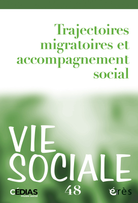 Couverture de l'ouvrage : Trajectoires migratoires et accompagnement social