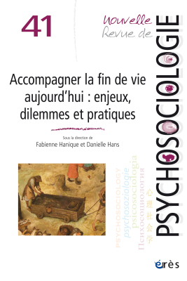 Couverture de l'ouvrage : Accompagner la fin de vie aujourd'hui : enjeux, dilemmes et pratiques