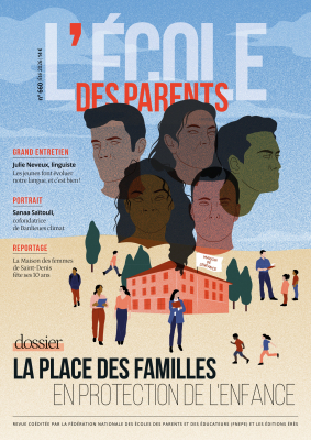 Couverture de l'ouvrage : La place des familles en protection de l’enfance