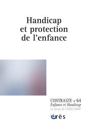 Couverture de l'ouvrage : Handicap et protection de l'enfance