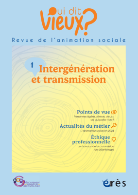 Couverture de l'ouvrage : Intergénération et transmission