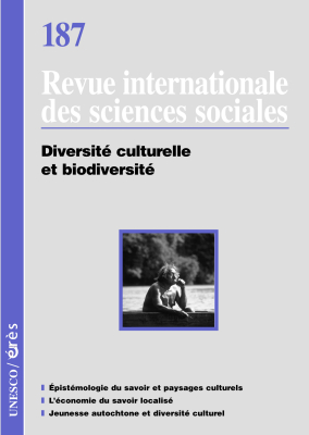 Couverture de l'ouvrage : Diversité culturelle et biodiversité
