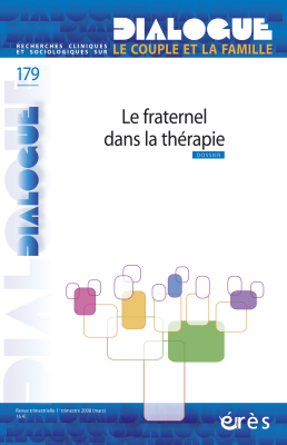 Couverture de l'ouvrage : Le fraternel dans la thérapie