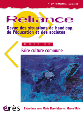 Couverture de l'ouvrage : Faire culture commune