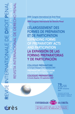 Couverture de l'ouvrage : Elargissement des formes de préparation et de participation -L'-
