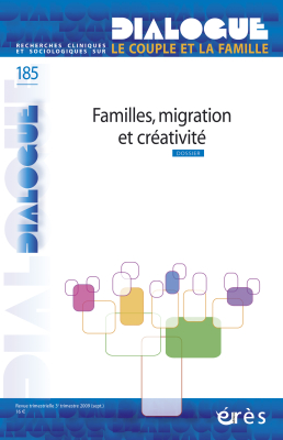 Couverture de l'ouvrage : Familles, migration et créativité
