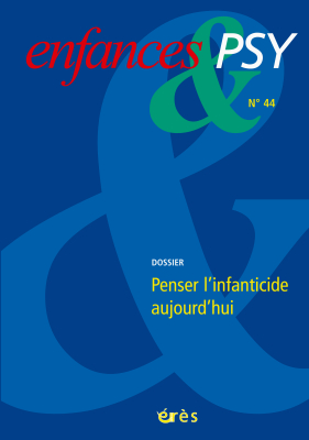 Couverture de l'ouvrage : Penser l'infanticide aujourd'hui