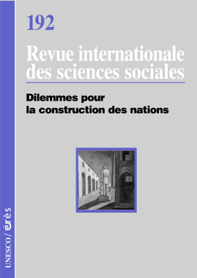 Couverture de l'ouvrage : Dilemmes pour la construction de nations