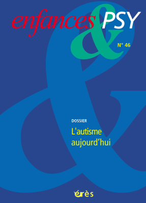 Couverture de l'ouvrage : L'autisme aujourd'hui
