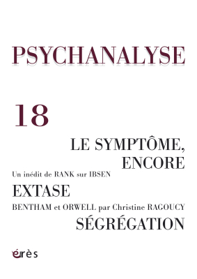 Couverture de l'ouvrage : Le symptôme. Ségrégation. Extase
