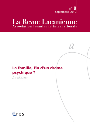 Couverture de l'ouvrage : la famille, fin d'un drame psychique ?
