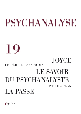 Couverture de l'ouvrage : Joyce, le père et ses noms