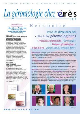 Couverture de l'ouvrage : Lettre érès hors série : Gérontologie 
