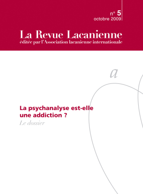 Couverture de l'ouvrage : La psychanalyse est-elle une addiction ?